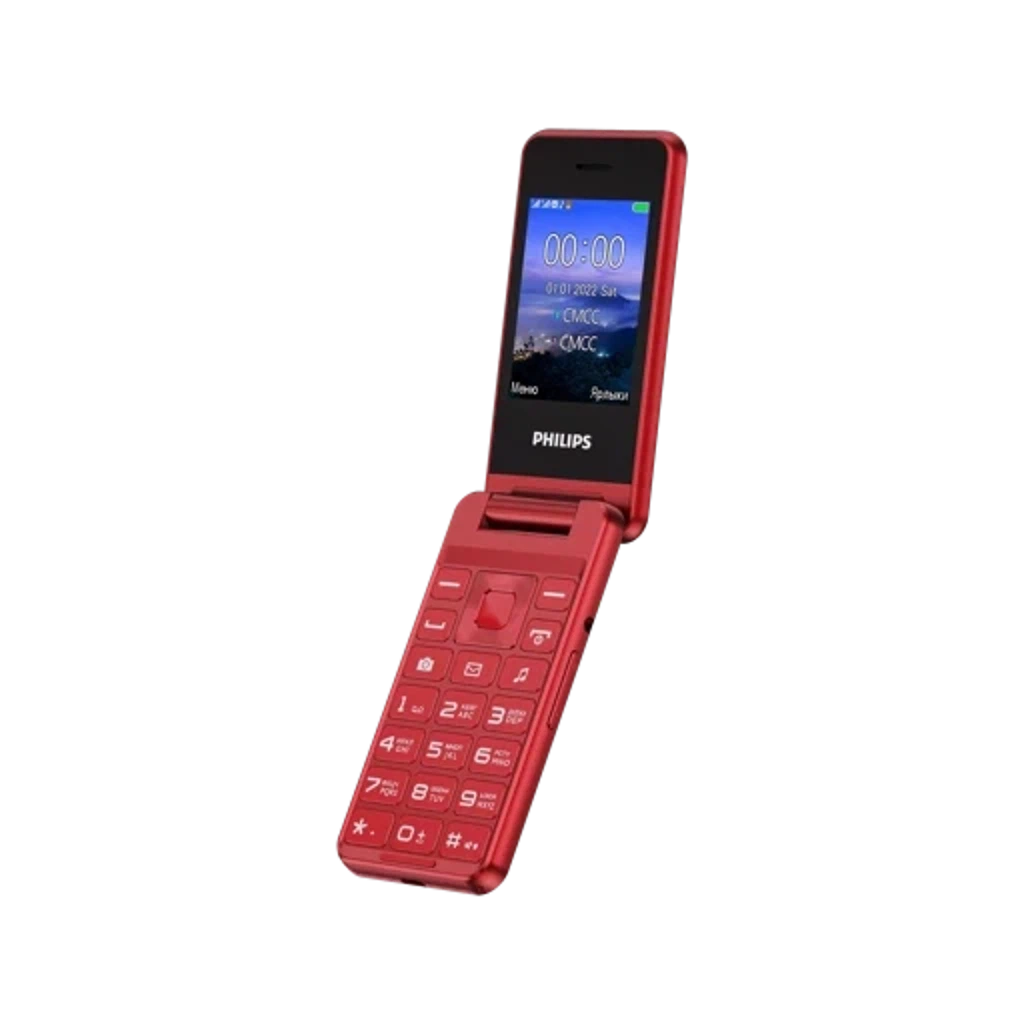 Сотовый телефон Philips Xenium E2601 красный